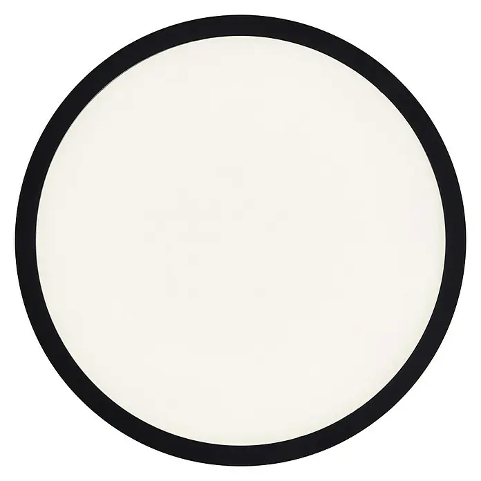 Brilliant LED-Deckenleuchte Tanida - 18 W, Schwarz, Neutralweiß - Ansicht von unten