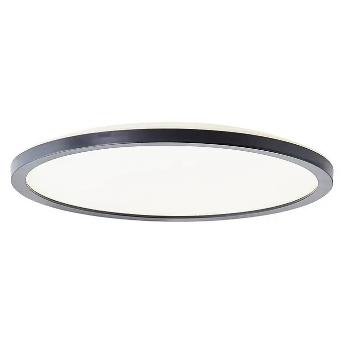 Brilliant LED-Deckenleuchte Tanida - 18 W, Schwarz, Neutralweiß - Ansicht von unten