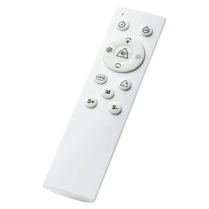 Brilliant LED-Deckenleuchte Tanida - 22 W, L x B x H: 42 x 42 x 2,6 cm, Weiß, Kaltweiß - Diagonale Ansicht
