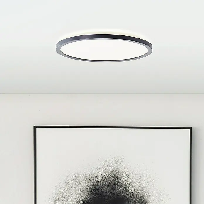 Brilliant LED-Deckenleuchte Tanida - 18 W, Schwarz, Neutralweiß - Stimmungsaufnahme