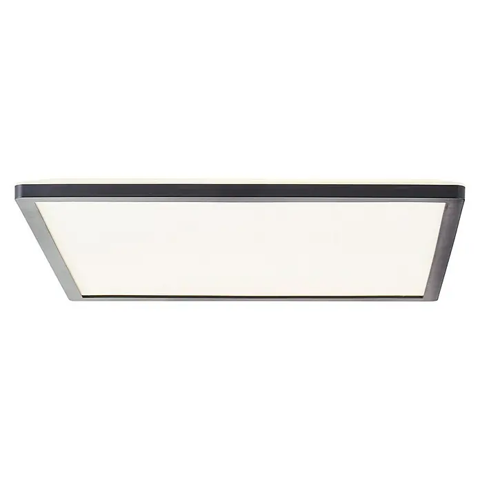 Brilliant LED-Deckenleuchte Tanida - 24 W, L x B x H: 42 x 42 x 2,6 cm, Schwarz, Kaltweiß - Ansicht von unten