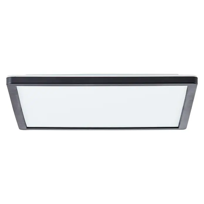 Brilliant LED-Deckenleuchte Tanida - 20 W, L x B x H: 29,5 x 29,5 x 2,6 cm, Schwarz, Kaltweiß - Ansicht von unten