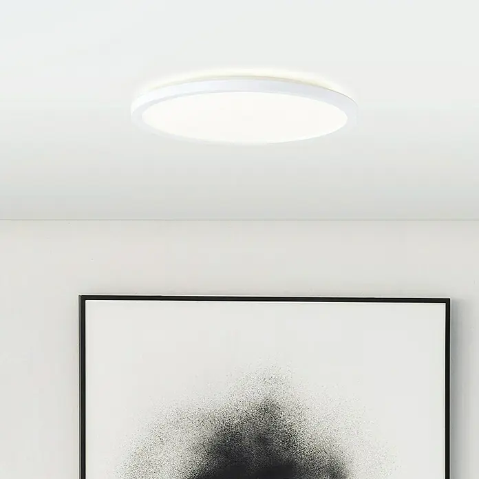 Brilliant LED-Deckenleuchte Tanida - 18 W, Weiß, Neutralweiß - Stimmungsaufnahme