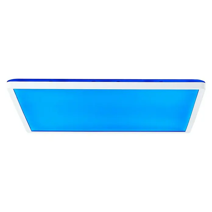 Brilliant LED-Deckenleuchte Tanida - 23 W, L x B x H: 42 x 42 x 2,6 cm, Weiß, RGBW - Ansicht von unten