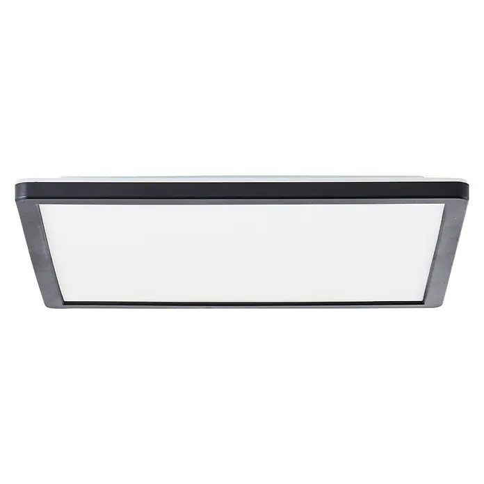 Brilliant LED-Deckenleuchte Tanida - 20 W, L x B x H: 29,5 x 29,5 x 2,6 cm, Schwarz, Kaltweiß - Ansicht von unten