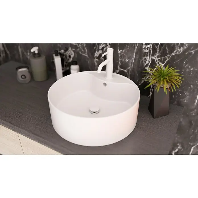 GME Válvula click clack - 1¼'', Blanco - Foto ambiente
