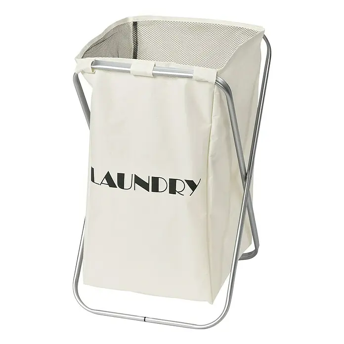 Venus Wasmand Lavanderia - 38 x 35 x 56 cm, Beige, Met 1 kamer - Diagonaal zicht