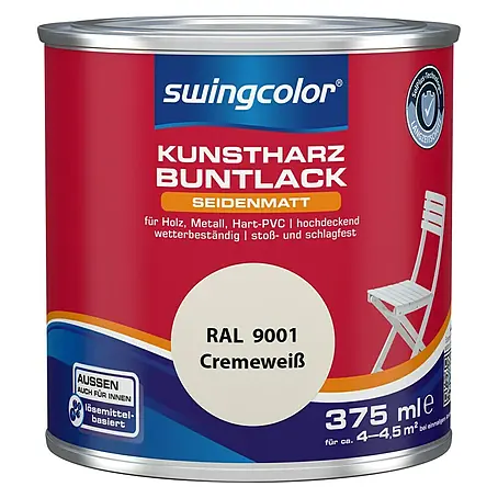 swingcolor  Buntlack Kunstharz für Außen