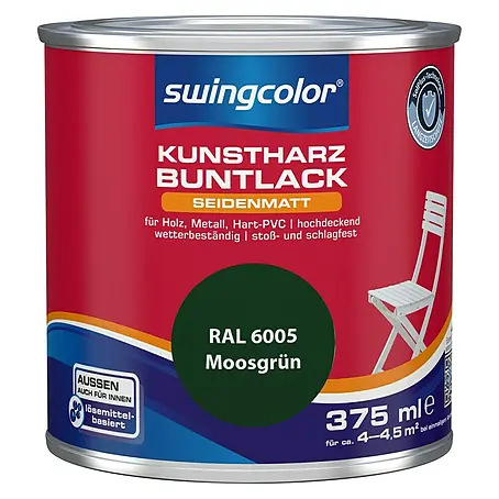 swingcolor  Buntlack Kunstharz für Außen