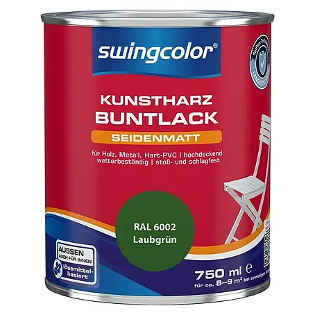 swingcolor  Buntlack Kunstharz für Außen
