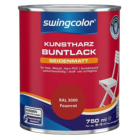 swingcolor  Buntlack Kunstharz für Außen