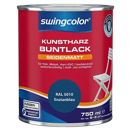 swingcolor  Buntlack Kunstharz für Außen