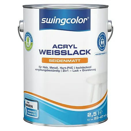 swingcolor  Weißlack Acryl