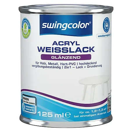 swingcolor  Weißlack Acryl