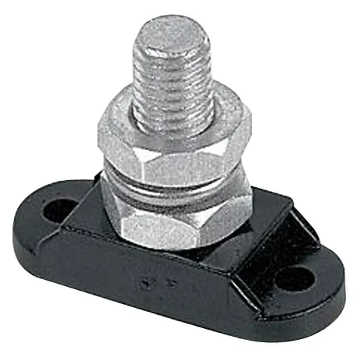 BEP Marine Sammelstützpunkt IS-10MM-1S - Für Bolzendurchmesser: 10 mm, Schwarz - Diagonale Ansicht