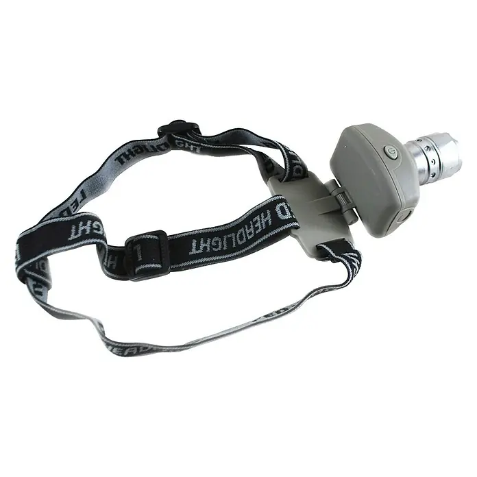 BAUHAUS Linterna frontal LED - Cabezal giratorio 90º - Vista descendente