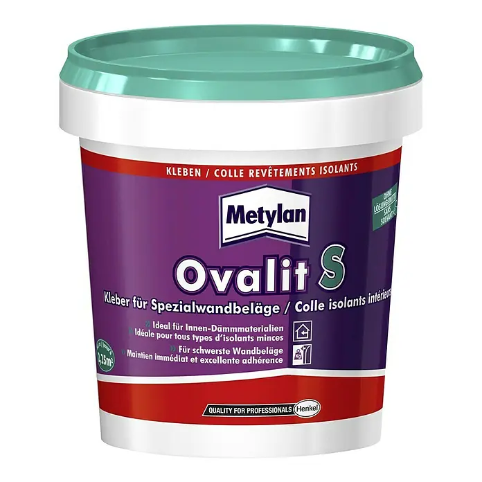 Metylan Wandbelagskleber Ovalit S - 750 g - Vorderansicht