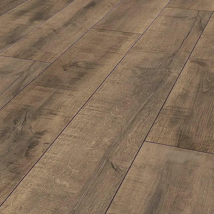 LOGOCLIC Aquaprotect Smart Laminat - 1.288 x 195 x 6 mm, Deske podeželske hiše - Posnetek od blizu