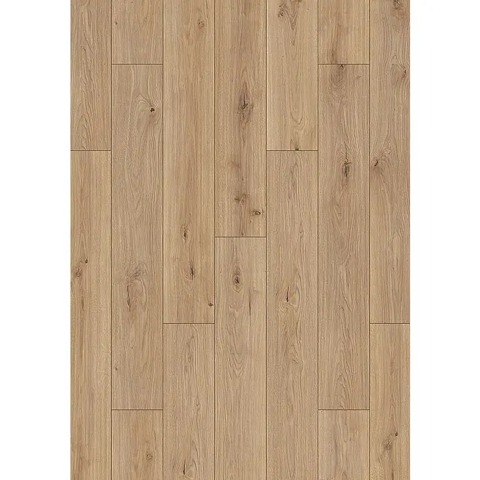 LOGOCLIC Aquaprotect Smart Laminat Sogne Oak - 1.288 x 195 x 6 mm, Landhausdiele - Draufsicht