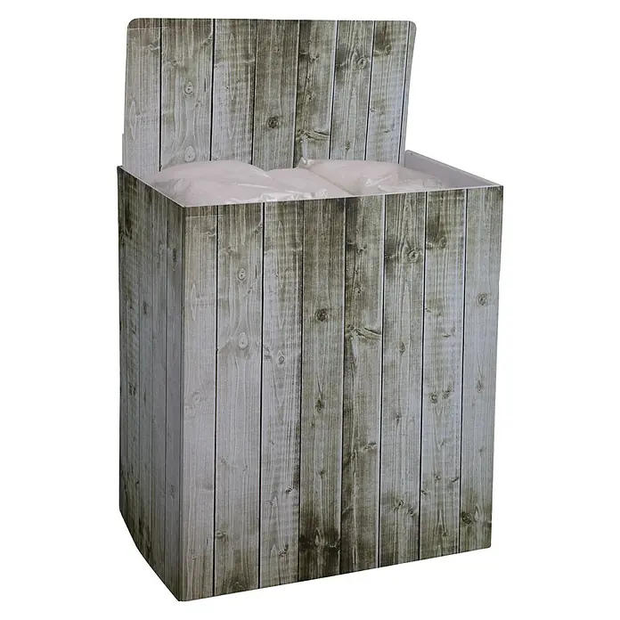 Decoratieve sneeuw - 500 g, Wit - Diagonaal zicht