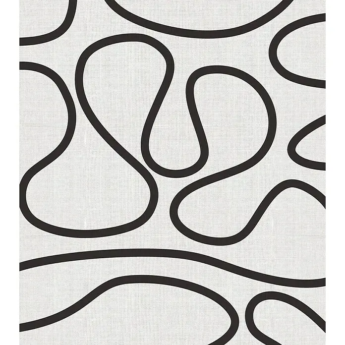 Expo Ambiente Panel zavjesa - Crne boje, 60 x 300 cm - Pogled s gornje strane