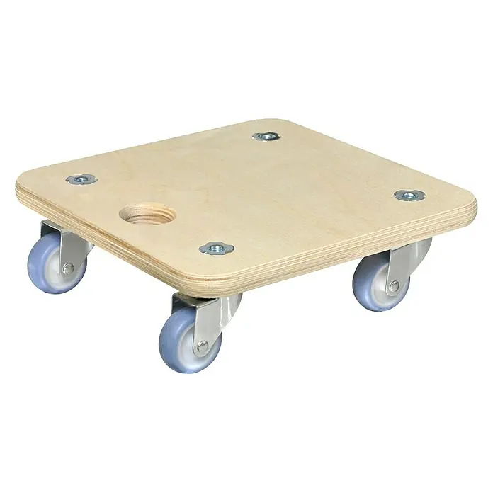 BAUHAUS Transportni podložak sa kotačićima Mini - 29 x 29 x 8,5 cm, Nosivost: 200 kg - Pogled sprijeda