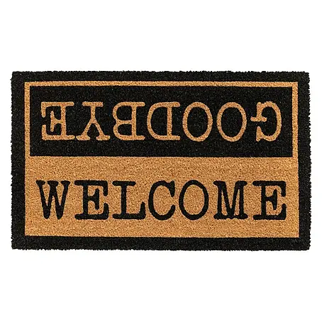 Otirač "Welcome Goodbye"