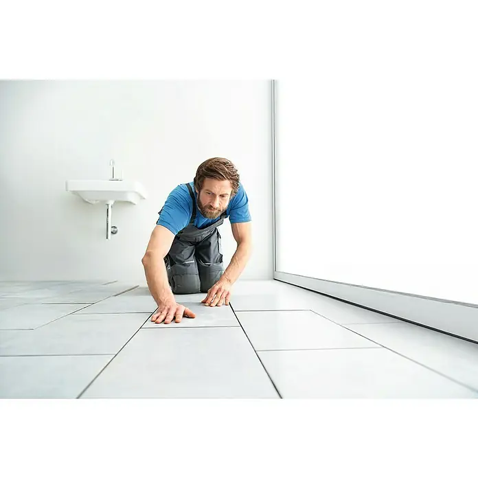 Knauf Flexfuge Universal - Dunkelbraun, 5 kg - Anwendungsbeispiel