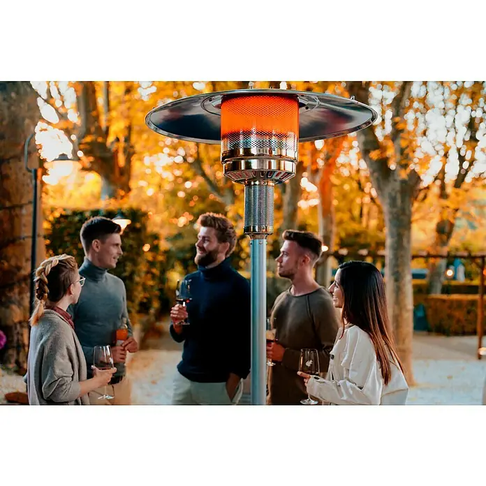 Kingstone Terrassenstrahler - Wärmeleistung: 13 kW, Höhe: 222 cm, Stahl - Stimmungsaufnahme
