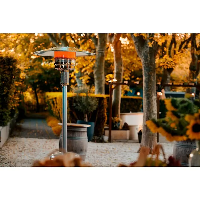 Kingstone Terrassenstrahler - Wärmeleistung: 13 kW, Höhe: 222 cm, Stahl - Stimmungsaufnahme