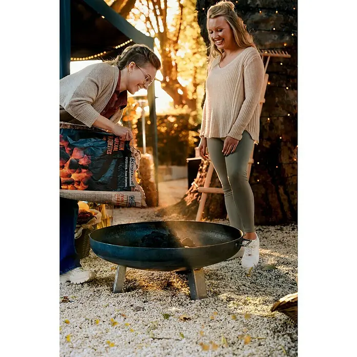 Buschbeck Feuerschale - Durchmesser: 80 cm, Eisen - Stimmungsaufnahme