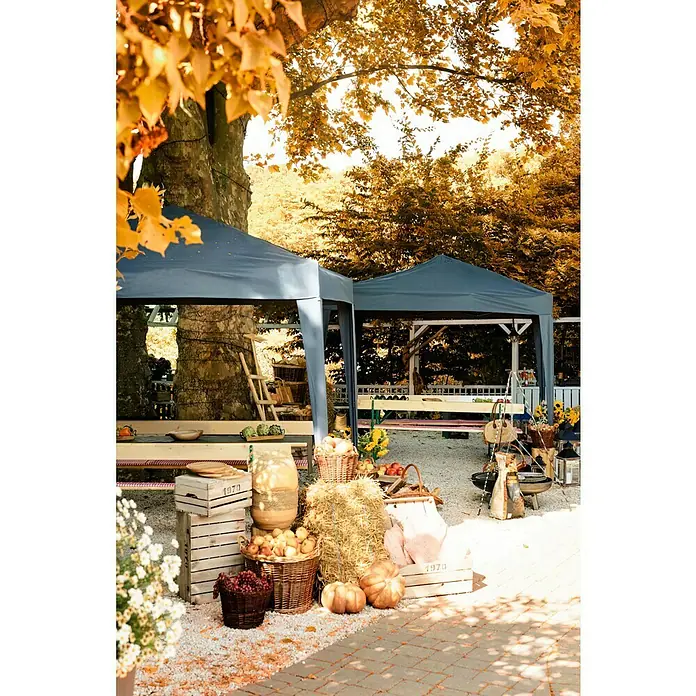 Outfit Steckpavillon Easy Up - L x B: 300 x 300 cm, Grau - Stimmungsaufnahme