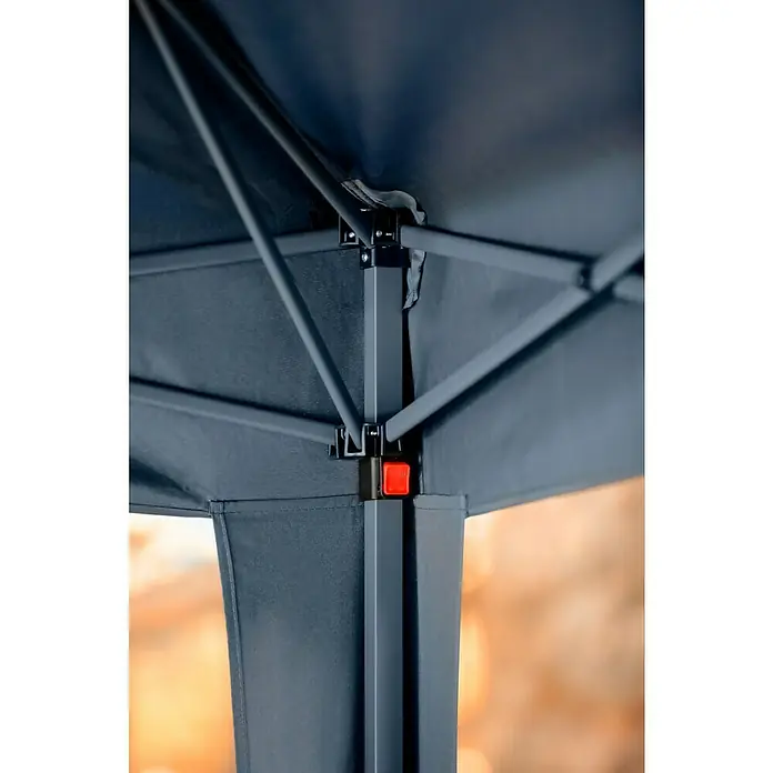 Outfit Steckpavillon Easy Up - L x B: 300 x 300 cm, Grau - Stimmungsaufnahme