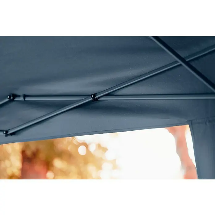 Outfit Steckpavillon Easy Up - L x B: 300 x 300 cm, Grau - Stimmungsaufnahme