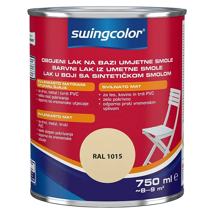 swingcolor Lak u boji - Boja: Bež boje, 750 ml - Pogled sprijeda