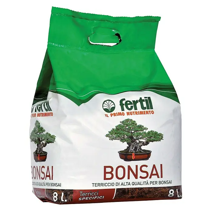Treset za bonsai - 8 l - Dijagonalni pogled