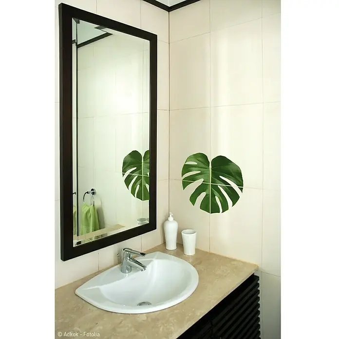Fliesensticker - Palme, 15 x 15 cm, 4 -tlg. - Stimmungsaufnahme