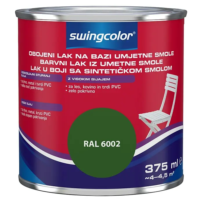 swingcolor Lak u boji - Boja: Svijetlozelene boje, 375 ml - Pogled sprijeda