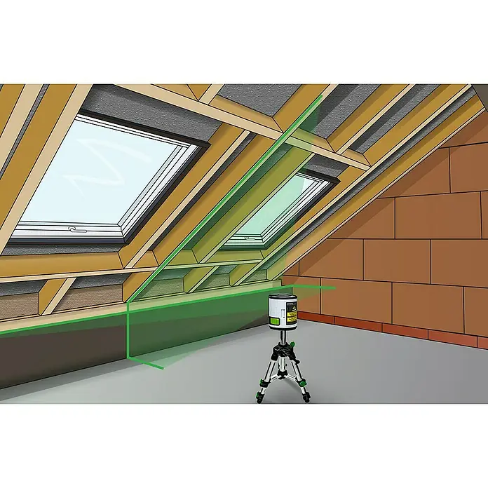 Laserliner Kreuzlinienlaser EasyCross Work -  - Anwendungsbeispiel