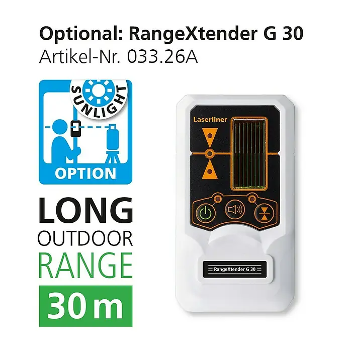 Laserliner Kreuzlinienlaser SmartLine G360 - Funktionen: 360°-Laserlinie, Laserdiode: 515 Nm - Informationsansicht
