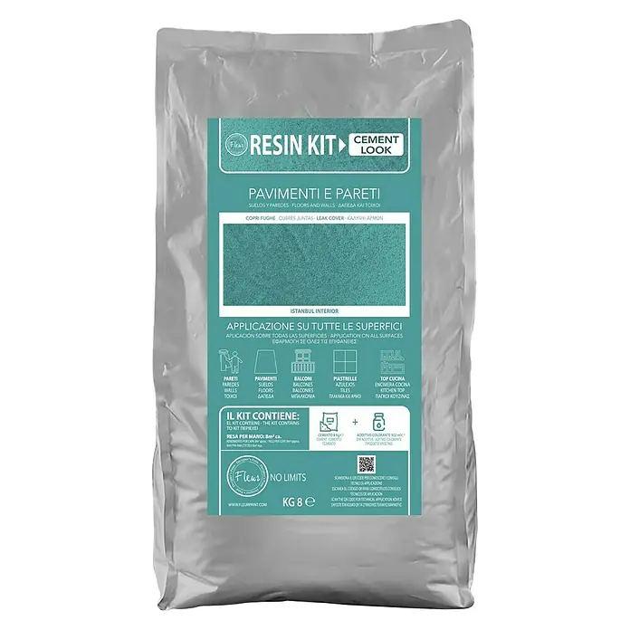 Fleur Kit Microcemento - 8 kg, Istanbul - Vista frontal