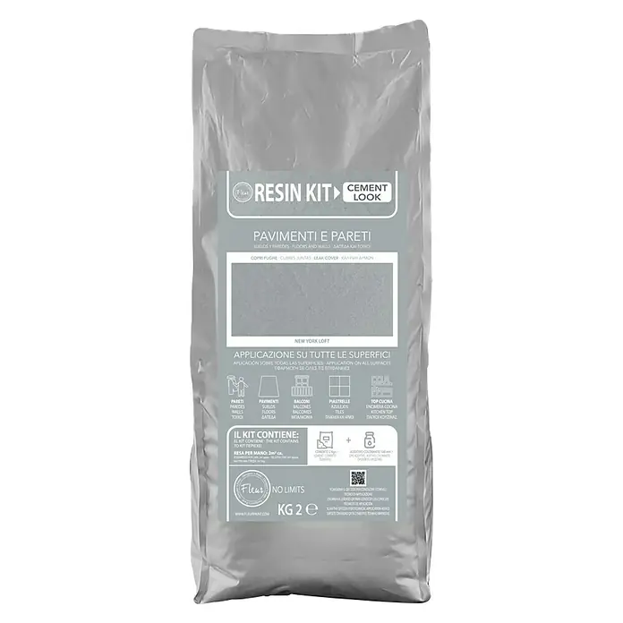 Fleur Kit Microcemento - 2 kg, New York - Vista frontal
