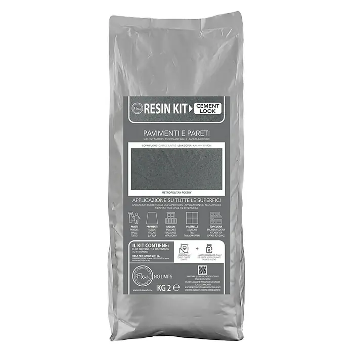 Fleur Kit Microcemento - 2 kg, Metro Poet - Vista frontal