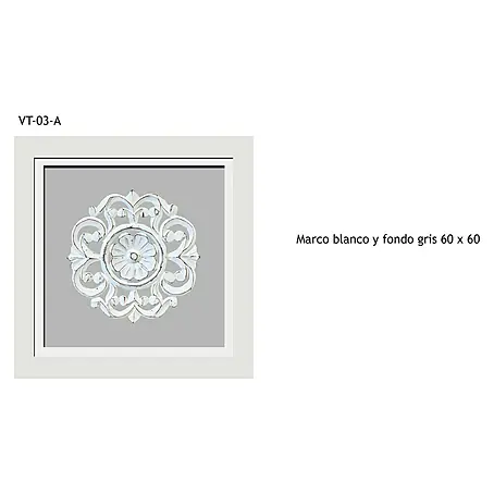 Cuadro de madera Mandalas