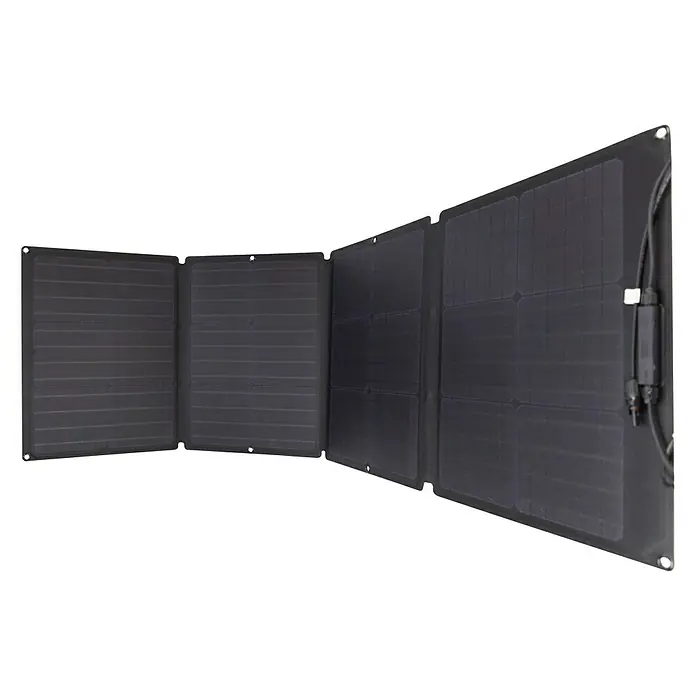 EcoFlow Módulo solar Plegable - 110 W, L x An x Al: 42 x 178,5 x 2,5 cm - Vista angular