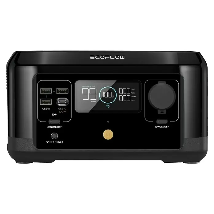 EcoFlow Prijenosna energetska stanica River Mini - 210 Wh - Pogled sprijeda