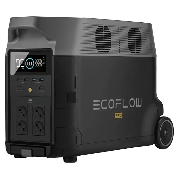 EcoFlow Prijenosna energetska stanica Delta Pro - 3.600 Wh - Dijagonalni pogled