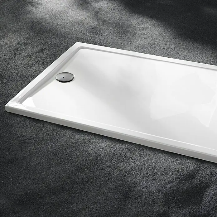 Camargue Altamira Tuš kada - D x Š: 120 x 90 cm, Bijele boje - Živopisni prikaz