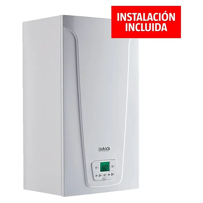 Baxi Caldera Neodens Plus Eco 33 con instalación incluida - Display multifunción, Capacidad: 7 l, 33 kW - Imagen de campaña