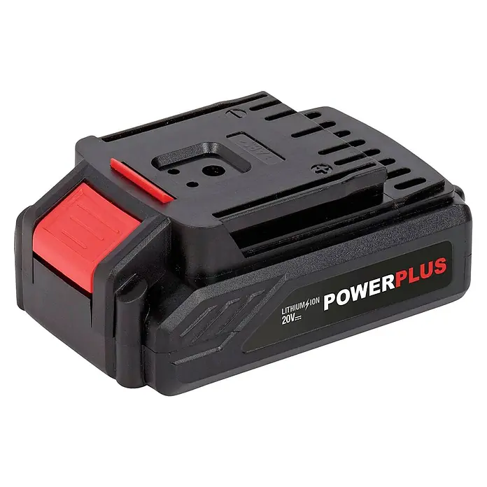 PowerPlus Accuschroevendraaier POWC1071 - 20 V, 1,3 Ah, 1 accu, 400 tpm - 1.400 tpm - Diagonaal zicht